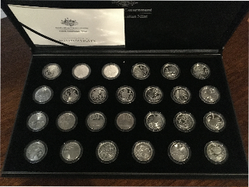 AToZ,Australian,Silver,Coin,set